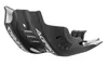 Acerbis Polypropylene Chassis Belly Skid Plate Black White