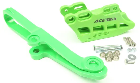 ACERBIS Chain Guide And Slider 2.0 Green Kawasaki KX250F KX450F