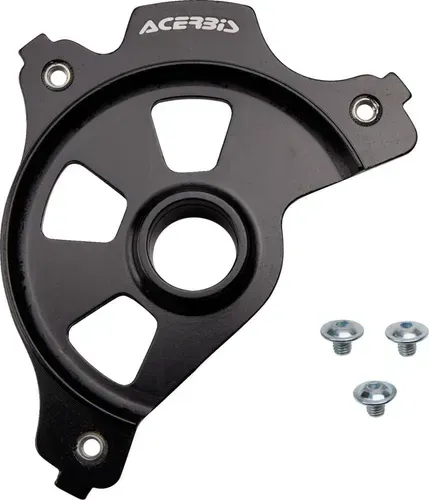 Acerbis Black X Brake Disc Cover Mounting Kit