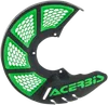 Acerbis Black Green X Vented Front Brake Disc Cover Guard