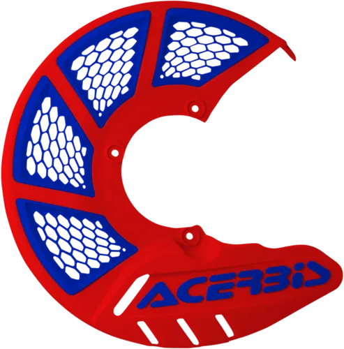 Acerbis Red Blue X Vented Front Brake Disc Cover Guard