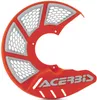 Acerbis Orange White X Vented Front Brake Disc Cover Guard