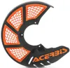 Acerbis Black Orange X Vented Front Brake Disc Cover Guard