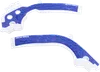 ACERBIS X Grip Frame Guards Blue White