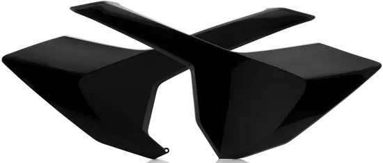 Acerbis Side Panel Number Plates Black