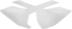 Acerbis Side Panel Number Plates White