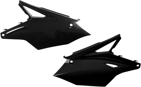 Acerbis Plastic Side Panels Black