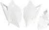 Acerbis Side Panel Number Plates White