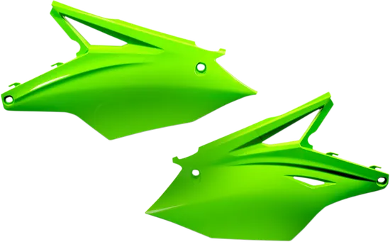 Acerbis Side Panel Number Plates Green