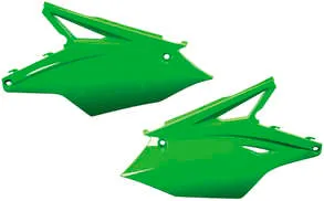Acerbis Side Panel Number Plates Flo Green