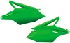 Acerbis Side Panel Number Plates Flo Green