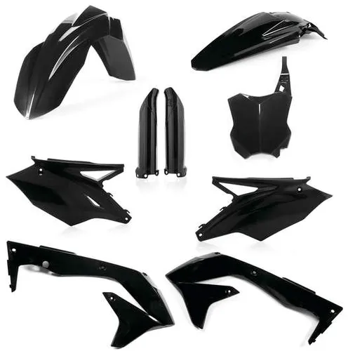 Acerbis Complete Plastic Fender Body Kit Black