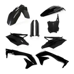 Acerbis Complete Plastic Fender Body Kit Black