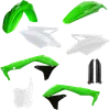 Acerbis Complete Plastic Fender Body Kit OE Green/Black/White