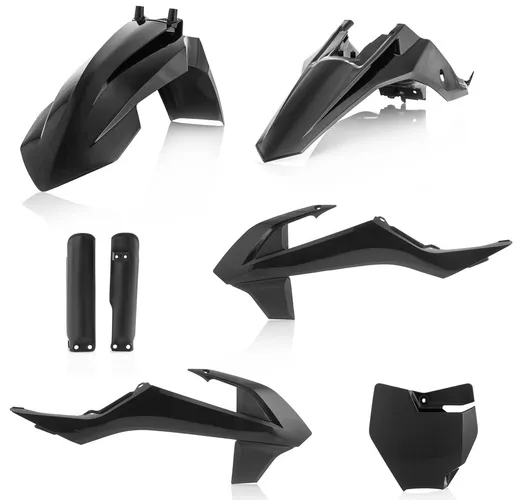 Acerbis Complete Plastic Fender Body Kit Black