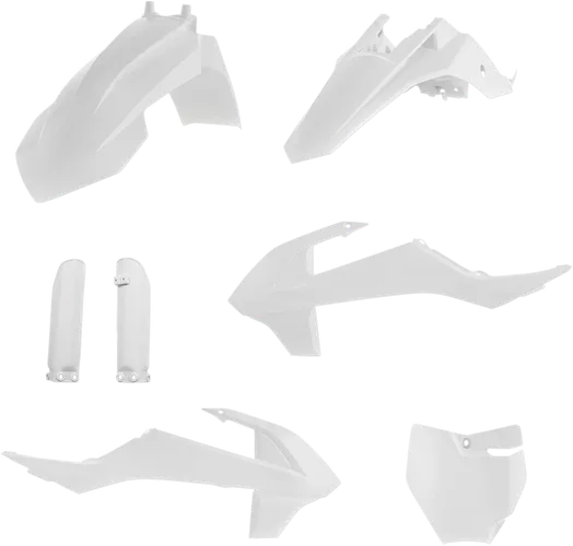 Acerbis Complete Plastic Fender Body Kit White