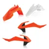 Acerbis Plastic Fender Body Kit Orange Black White