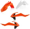 Acerbis Plastic Fender Body Kit Orange Black White
