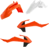 Acerbis Plastic Fender Body Kit Orange Black White