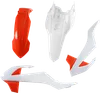 Acerbis Plastic Fender Body Kit White Orange OE 20