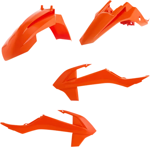 Acerbis Plastic Fender Body Kit OE Orange