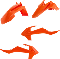 Acerbis Plastic Fender Body Kit OE Orange
