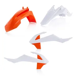 Acerbis Plastic Fender Body Kit OE Orange
