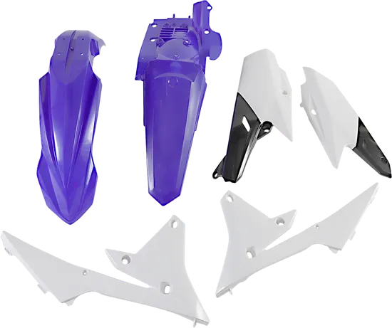 Acerbis Plastic Fender Body Kit White Blue Black