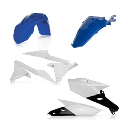 Acerbis Plastic Fender Body Kit White Blue Black