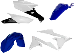 Acerbis Plastic Fender Body Kit White Blue Black
