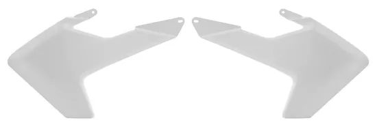 Acerbis Left Right Radiator Shrouds White