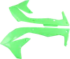 Acerbis Left Right Radiator Shrouds Flourescent Green