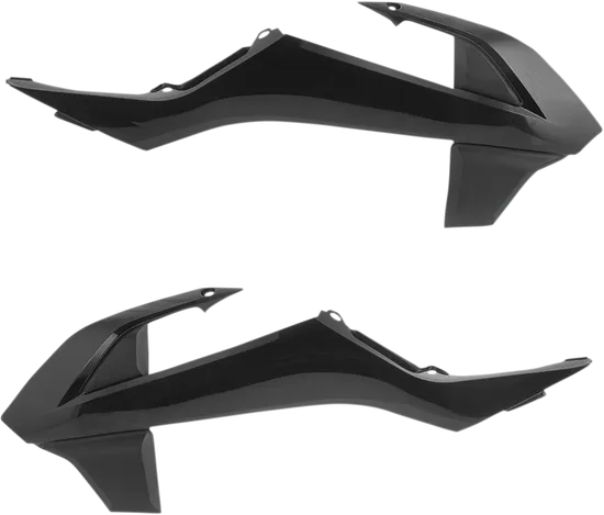 Acerbis Left Right Radiator Shrouds Black
