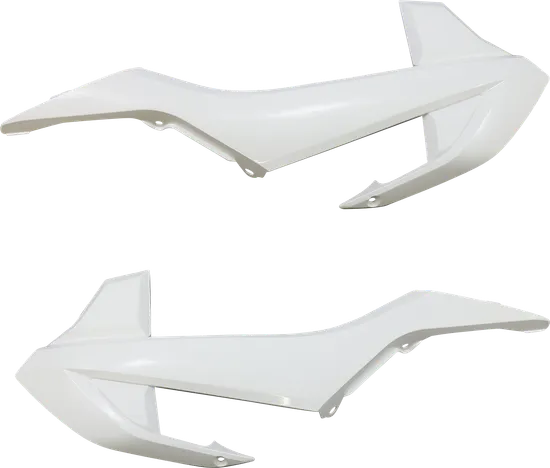 Acerbis Left Right Radiator Shrouds White