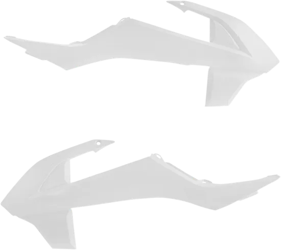 Acerbis Left Right Radiator Shrouds White