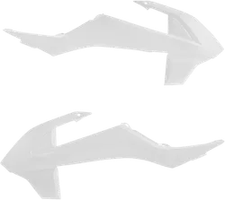Acerbis Left Right Radiator Shrouds White
