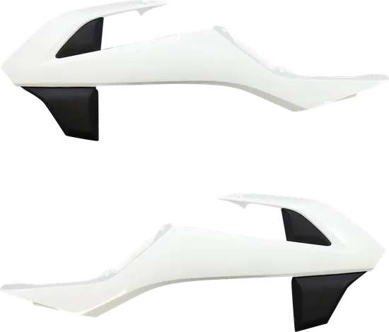 Acerbis Left Right Radiator Shrouds White Black