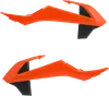 Acerbis Left Right Radiator Shrouds Orange