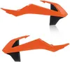 Acerbis Left Right Radiator Shrouds Orange