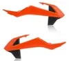 Acerbis Left Right Radiator Shrouds Orange