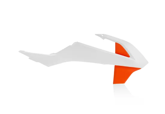 Acerbis Left Right Radiator Shrouds Orange White
