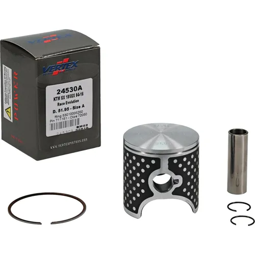 Vertex Cast Race PIston Kit 51.95 Std