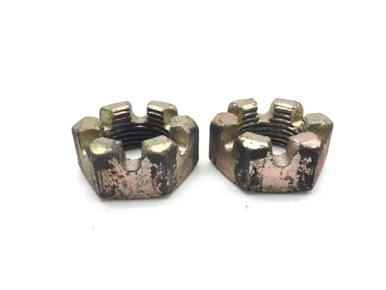 Front Wheel Hub Spindle Castle Nuts 2011 Polaris Ranger XP 800 4x4 EFI 2610