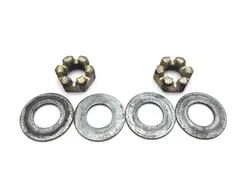 Front Wheel Hub Spindle Castle Nuts 2011 Polaris Ranger XP 800 4x4 EFI 2610