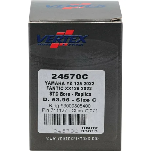 Vertex Cast Piston Kit 53.96 Std