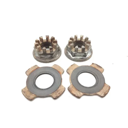 Front Wheel Hub Spindle Castle Nuts 2011 Suzuki King Quad 750 LTA750X AXi 2614 3