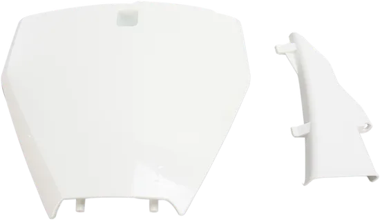 Acerbis White Front Number Plate