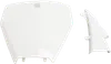 Acerbis White Front Number Plate