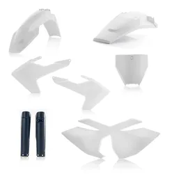 Acerbis Complete Plastic Fender Body Kit OE White/Black