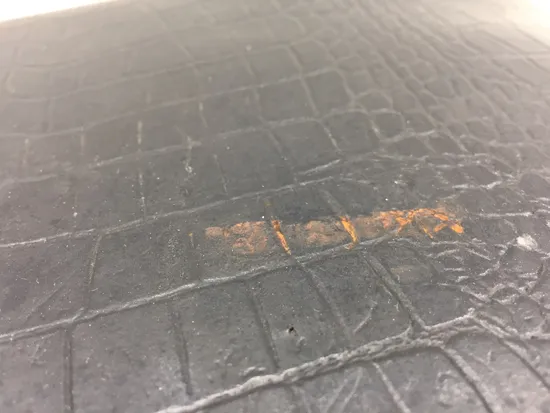 Rear Passenger Seat Back Pad Cushion 1998 Suzuki GSXR600 2615 x